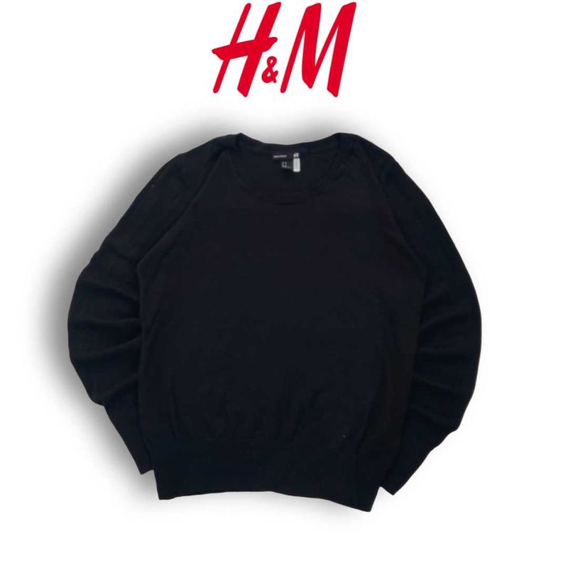 H&amp;M Black Pullover Sweater