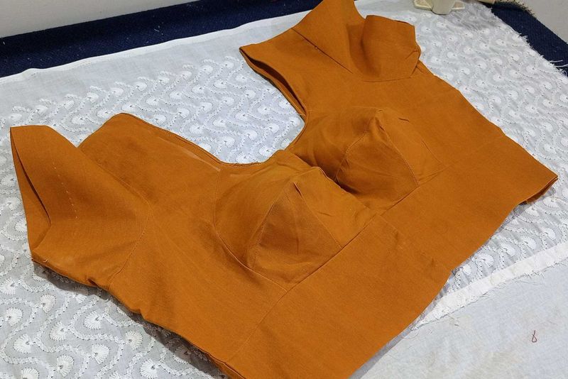 Bust 38 Inches Cotton Blouse