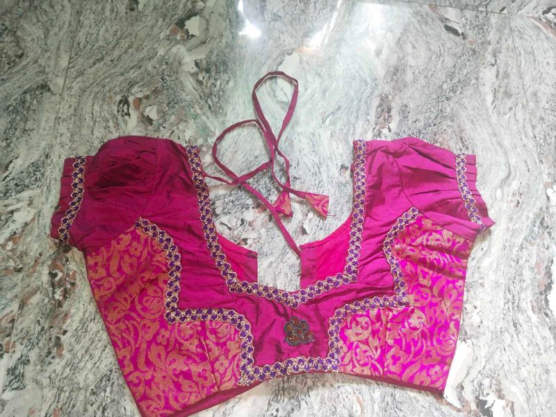 Pink Lehanga With Two Blouses