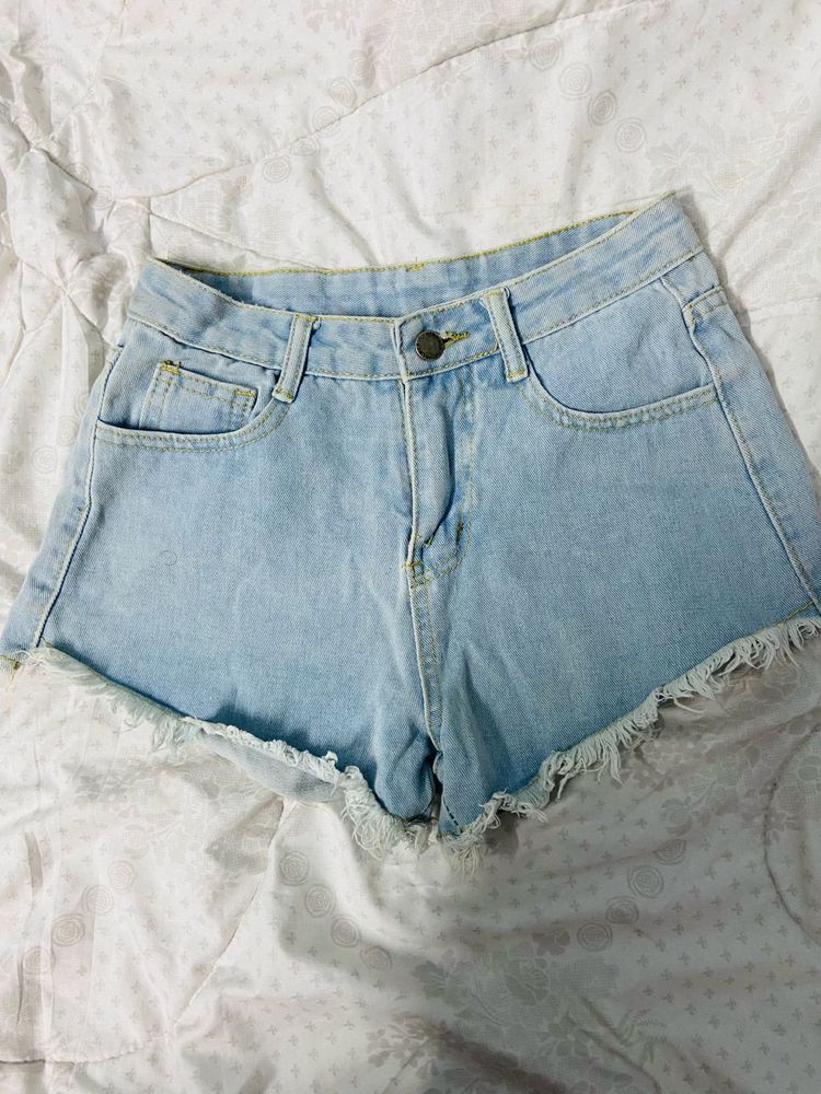 Blue Demin Shorts