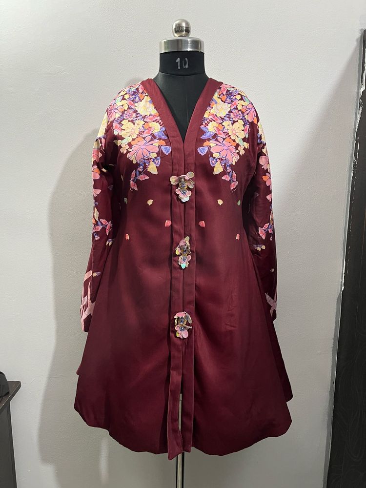 Elegant Floral Kurta