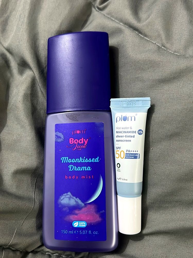 Body Mist &amp; Sunscreen
