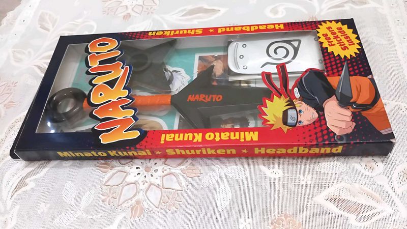 Naruto Headband &amp; Kunai Set