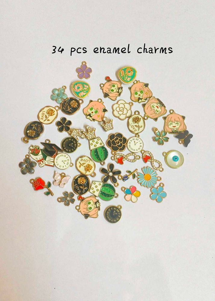 Enamel Charms
