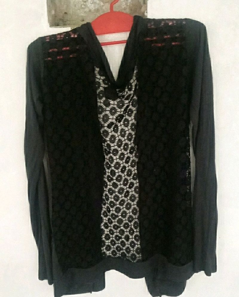 Stylish Net Blejer For Women