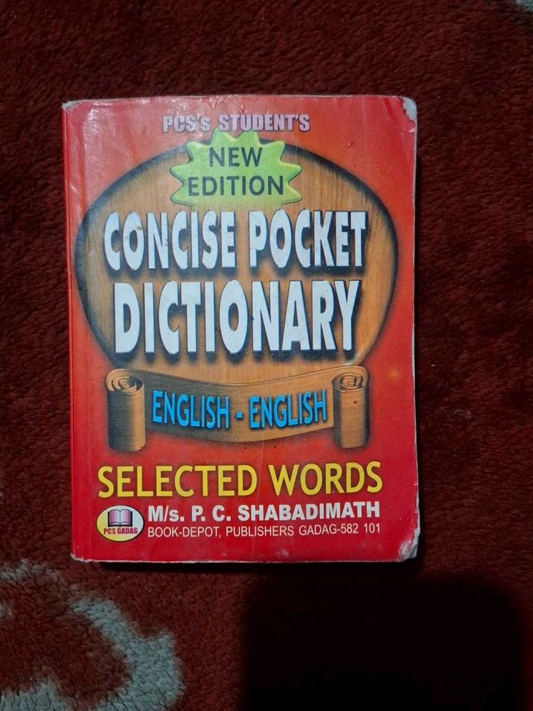 Concise Pocket Dictionary