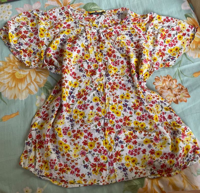Floral Print Top