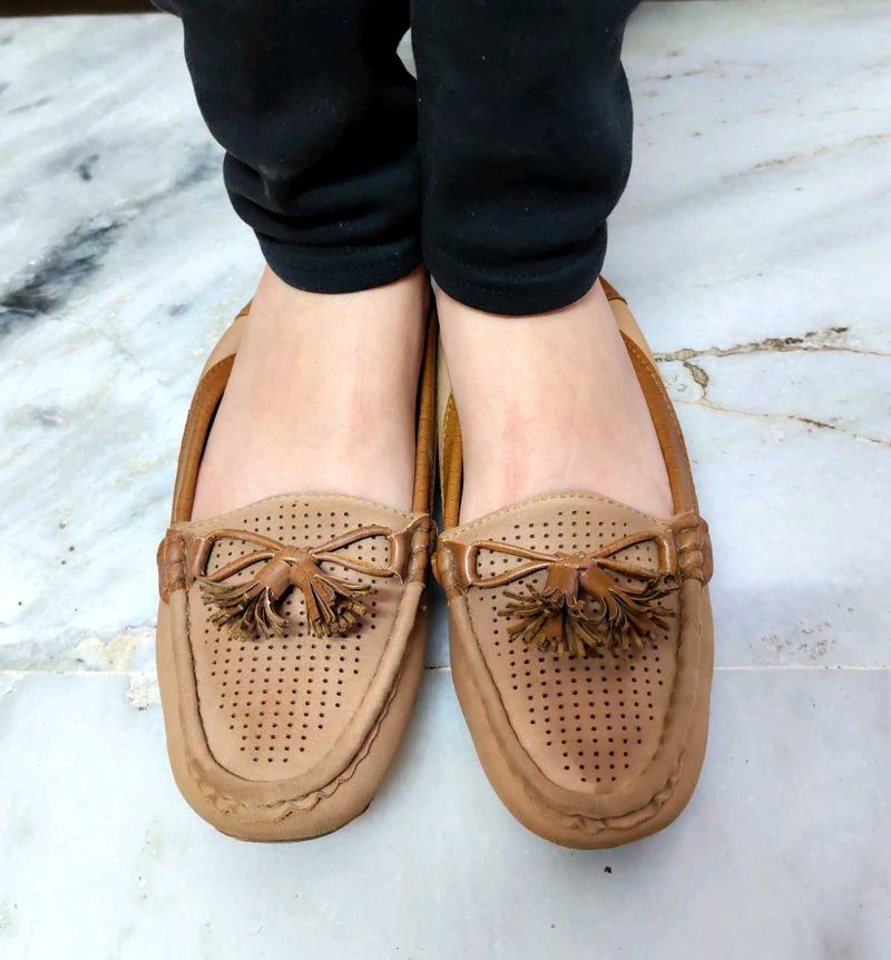 Tan Loafers