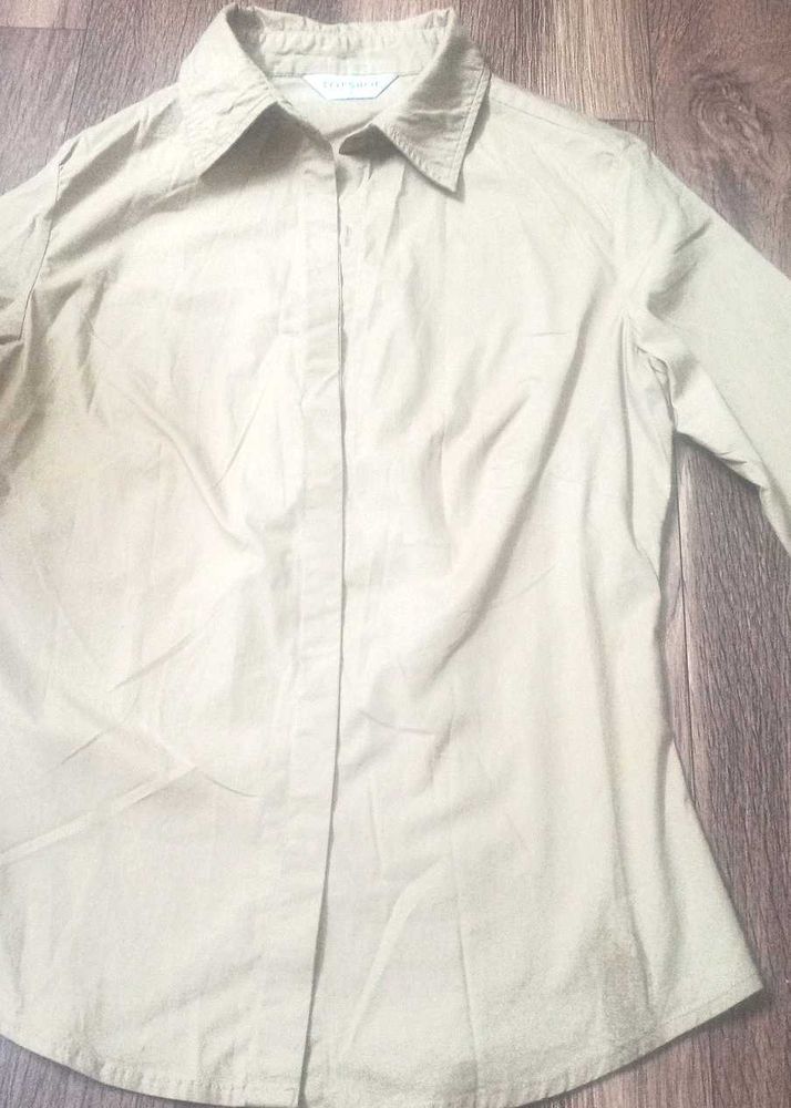 Pure Cotton Formal Shirts For Women