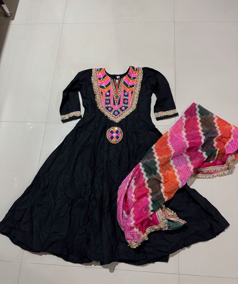 Elegant Black Kurta Set