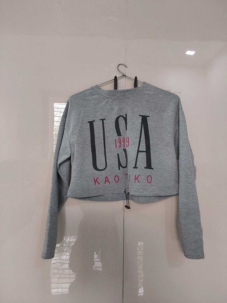 oversize Crop Top