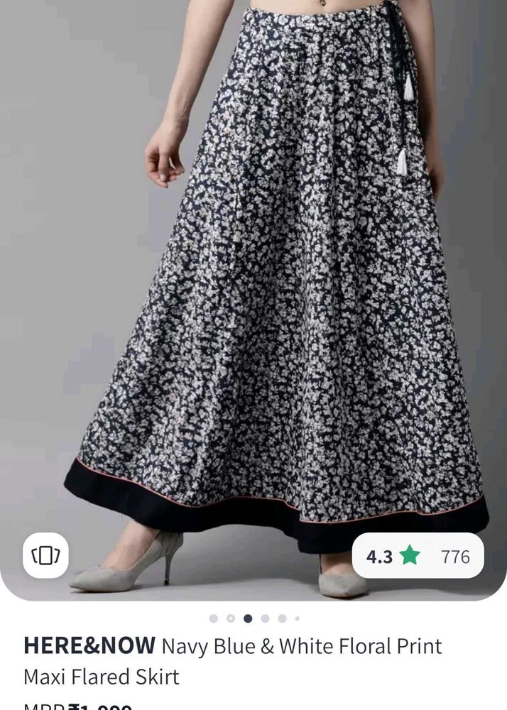One Day Offer  Here &amp; Now Branded Skirt