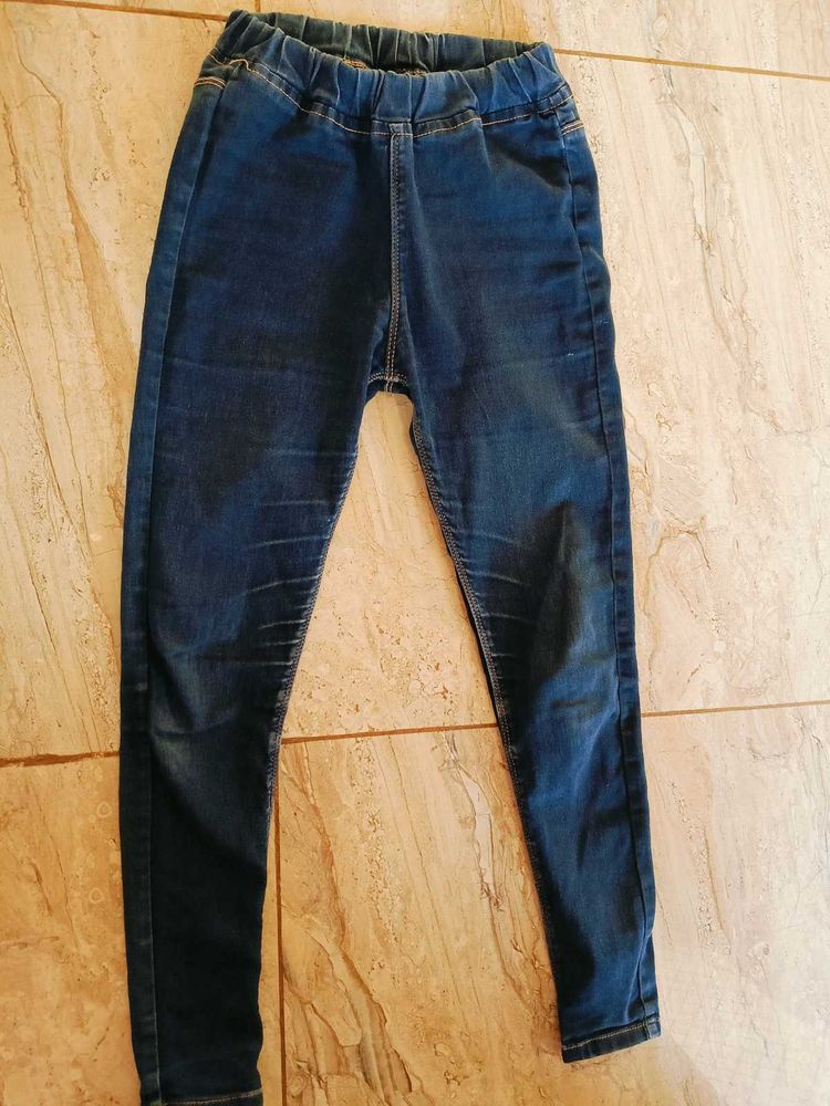 Girls Blue Denim Jeans