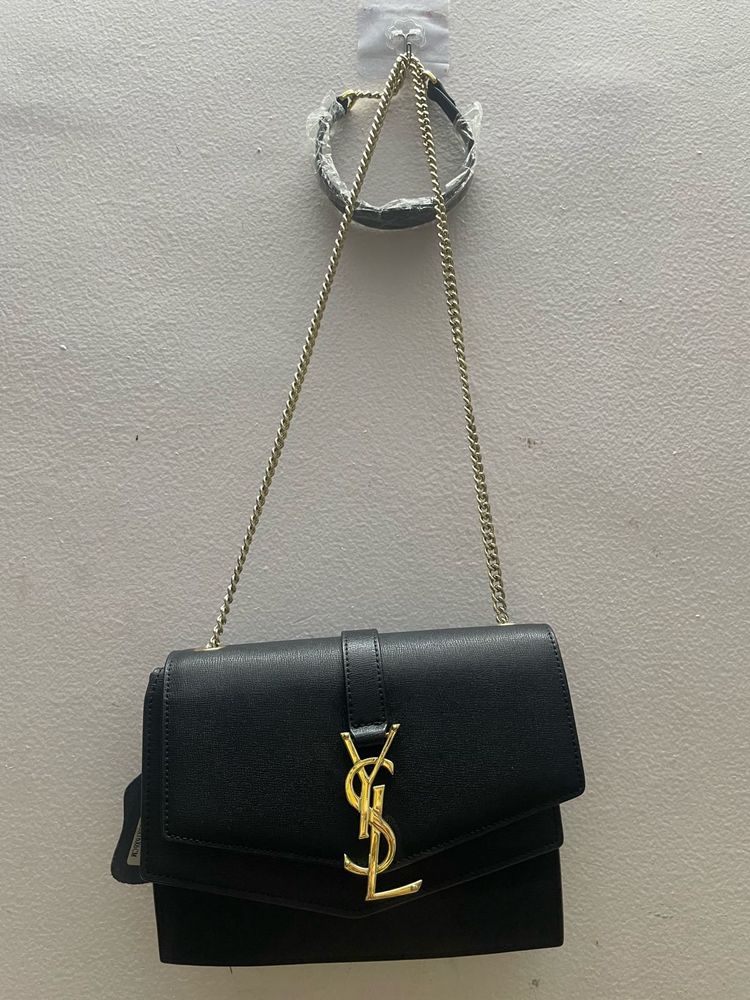 YSL Black Handbag