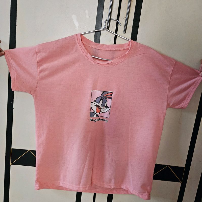 Peach T Shirt