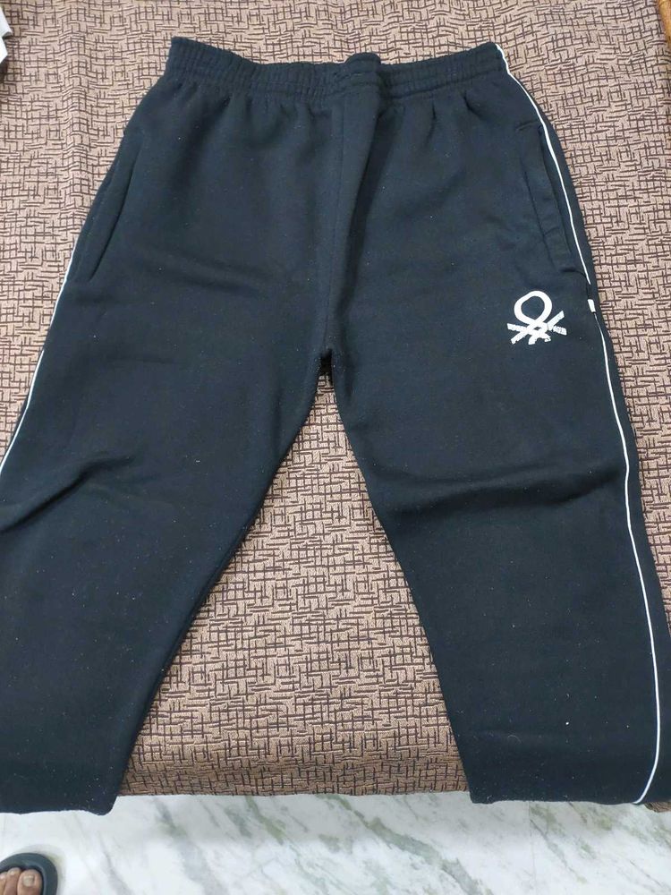 Benetton Black Sweatpants