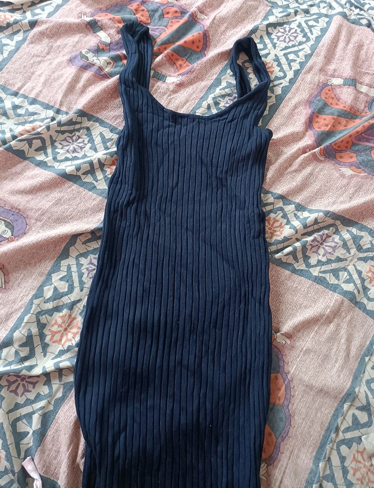 ZARA knit Bodycon Maxi Dress