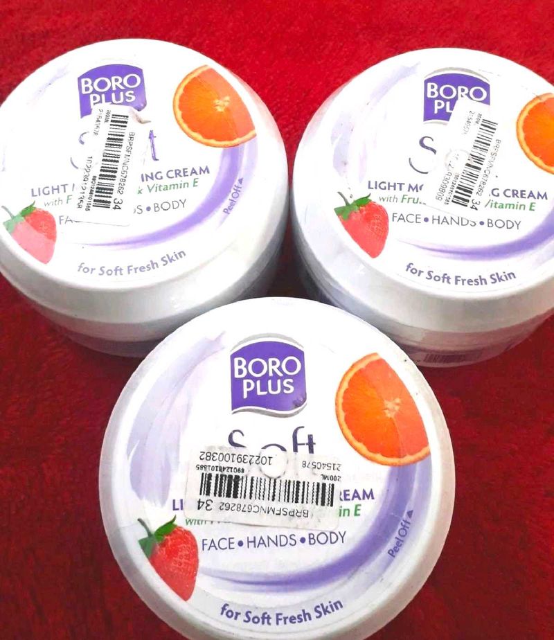 BoroPlus Soft Light Moisturising Cream| Pack Of 3