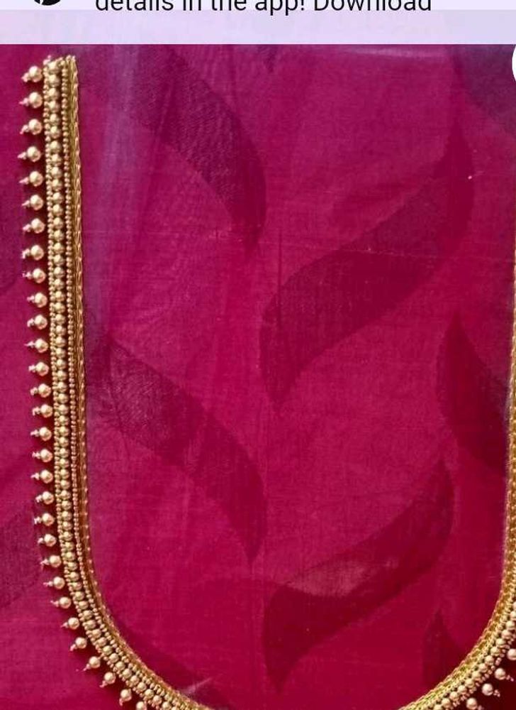 Aari work Blouse Piece