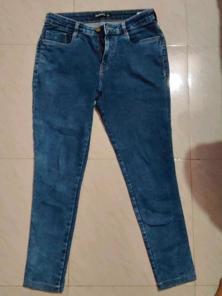 Women Dress berry Blue Colour Jeans