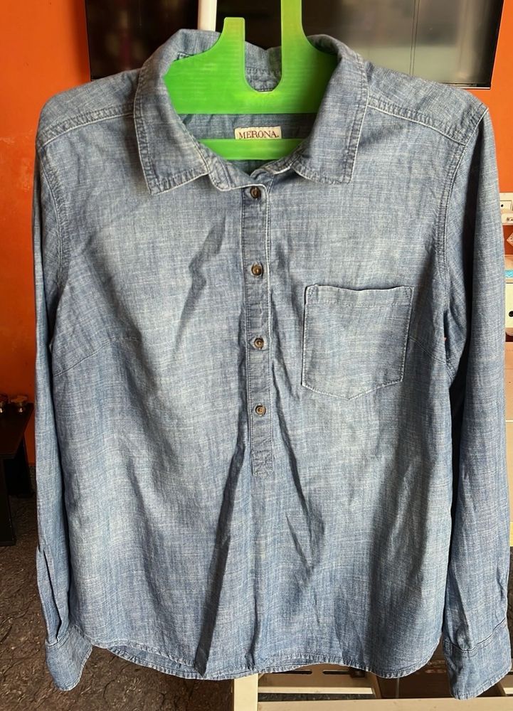 Denim shirt