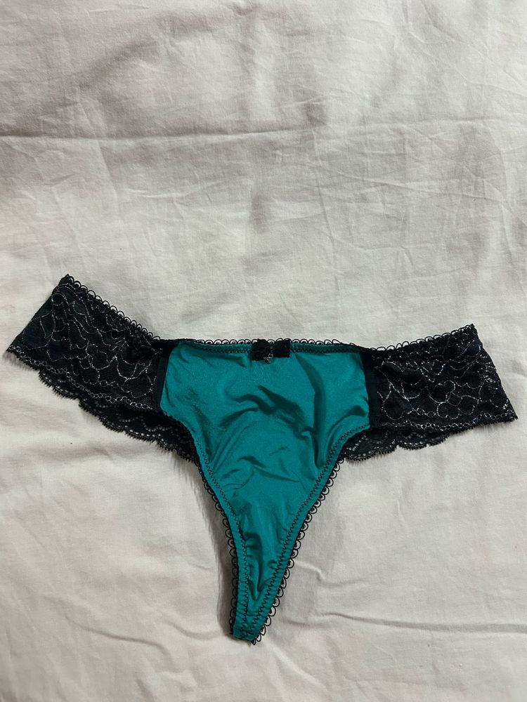 Lace Trim Thong