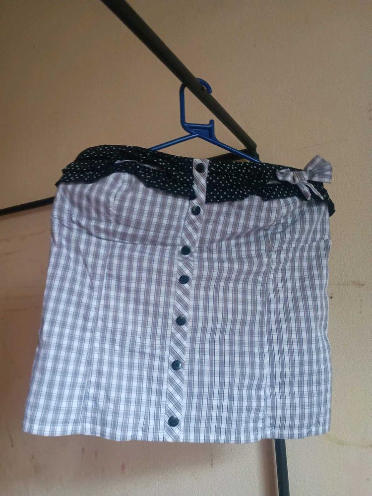 preppy tube top