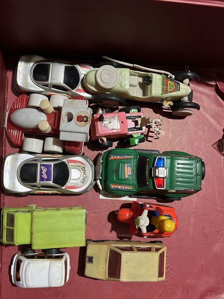 Vintage Toy Car Collection Set Of 10