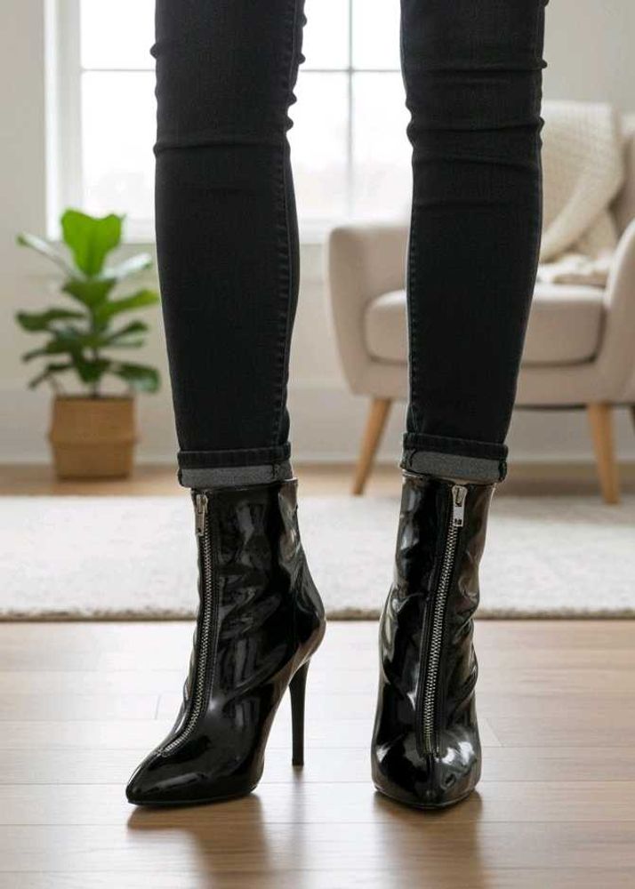 Pencil Heel Boots