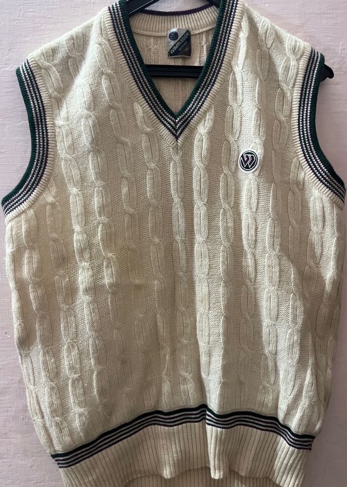 Vintage Cable Knit Sweater Vest