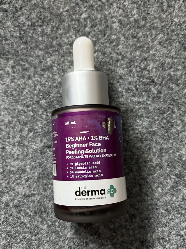 The Derma Co 15%AHA + 1%BHA Beginner Peeling Serum