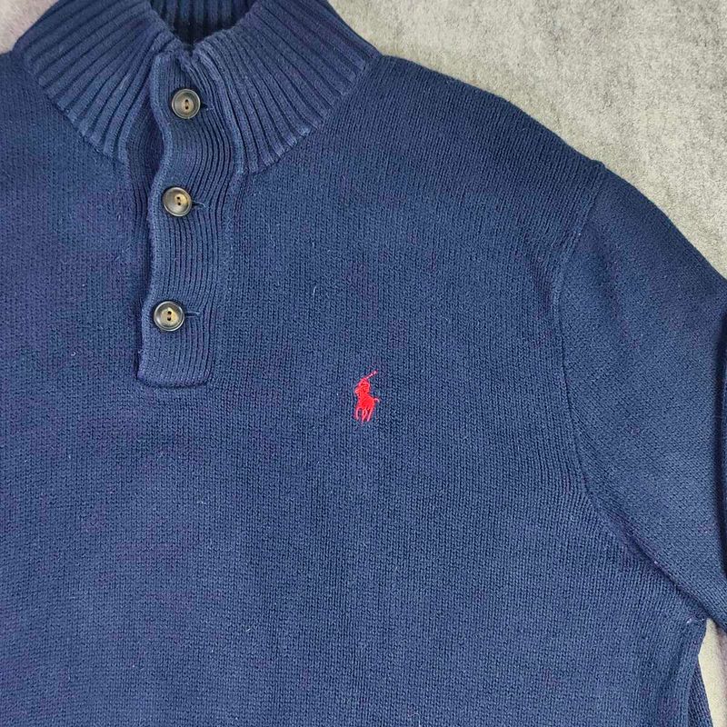 Polo Ralph Lauren Male Solid Pullover - Chest 44