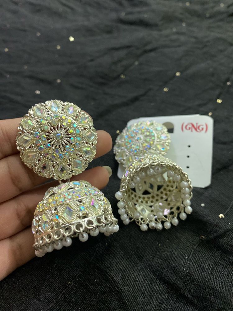 Sparkling Jhumka Earrings