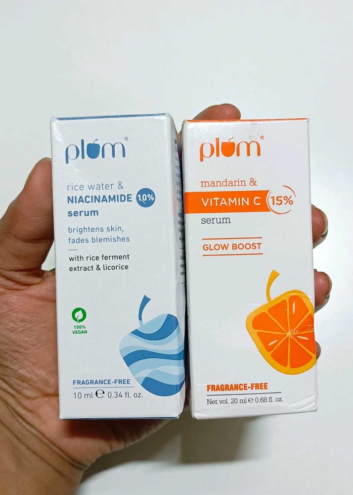Plum Niacinamide And Vitamin C Serum