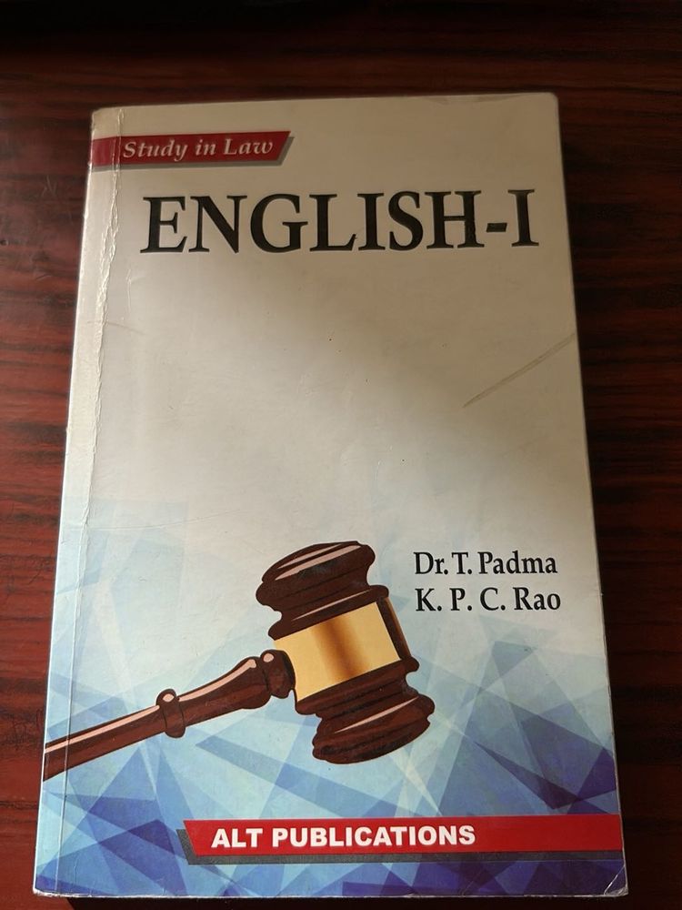 Study in Law: English-I