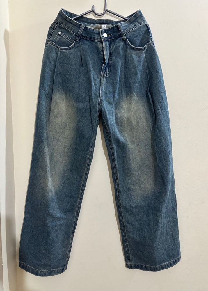 Baggy Blue Denim Jeans