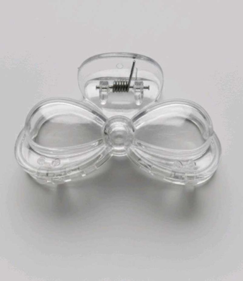 Clear Butterfly Hair Claw Clip