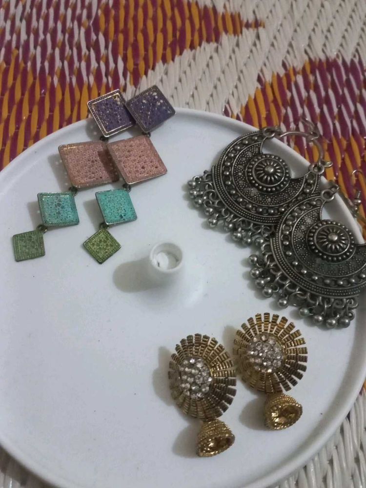 3 Combo Earring Just At 99