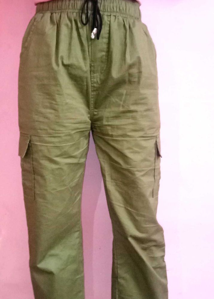 Olive Green Cargo Pants