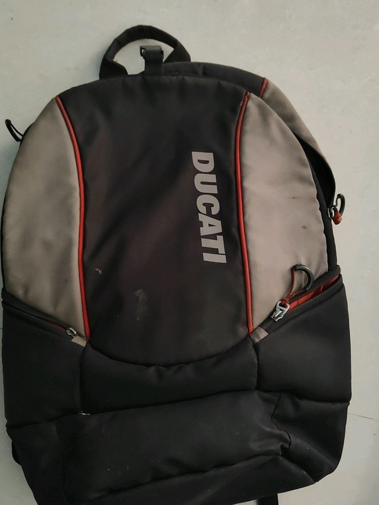 Ducati One Year Used Back Bag