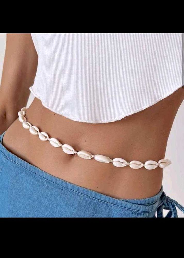 🌼 Cowrie Shell Waist Chain