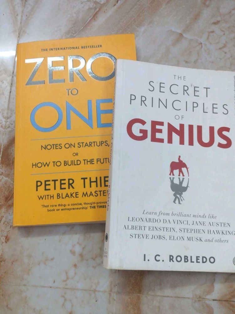 Startup &amp; Genius Book Set