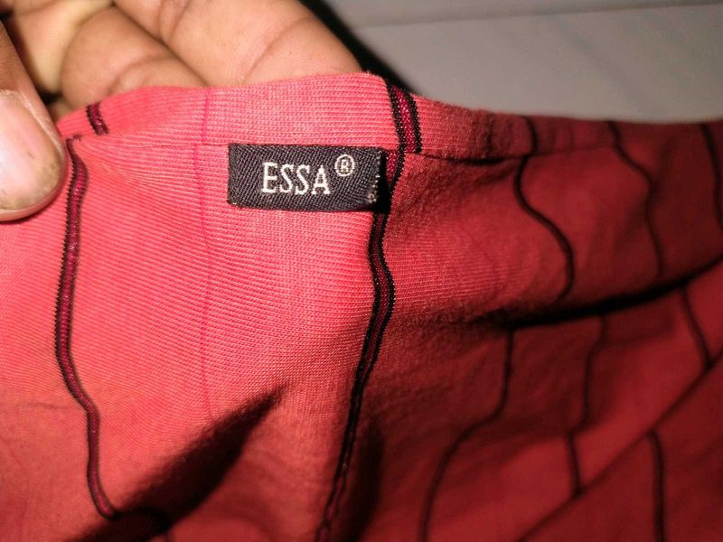 Red Boxy Comfy T-shirt
