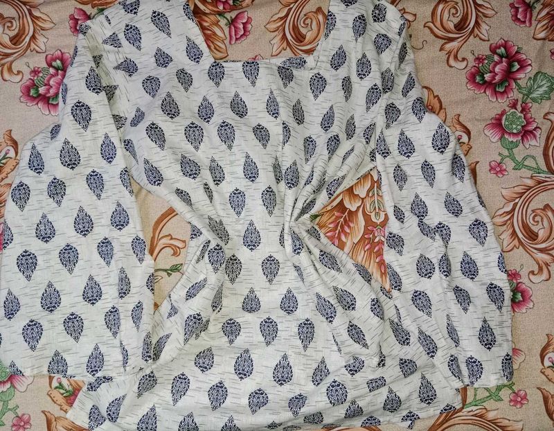 Leaf Print Top