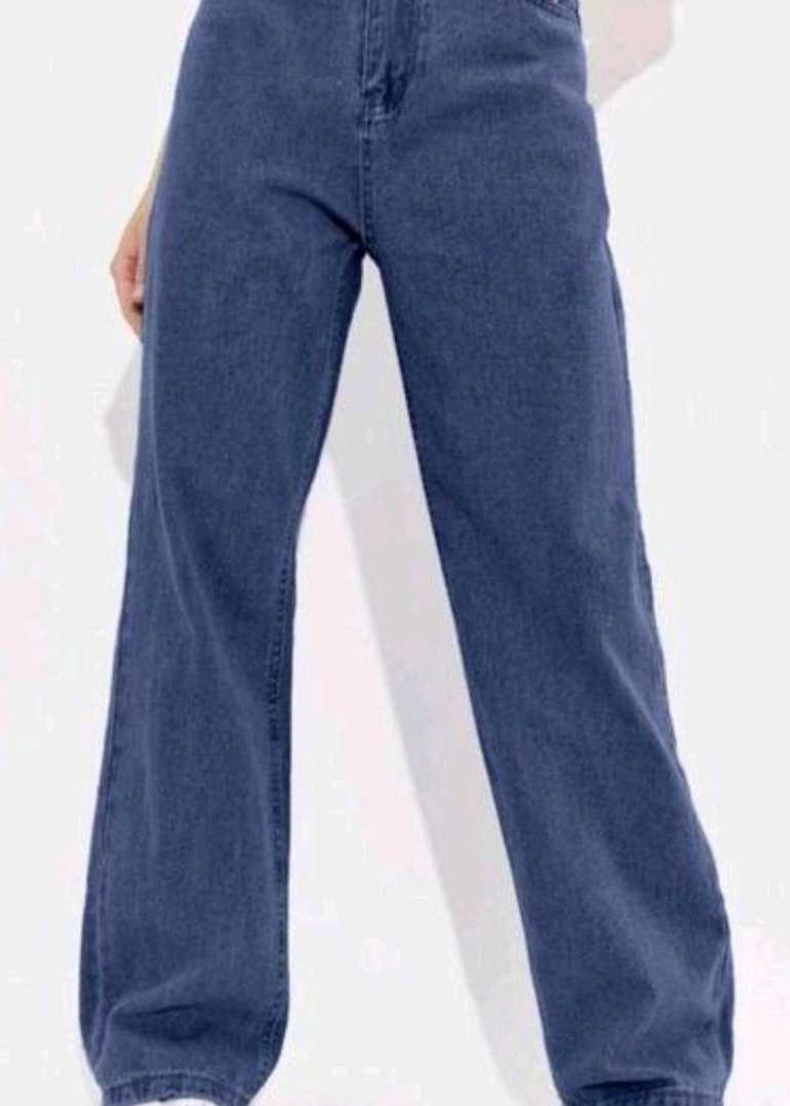 Dark Blue Wide Leg Jeans🌷✨