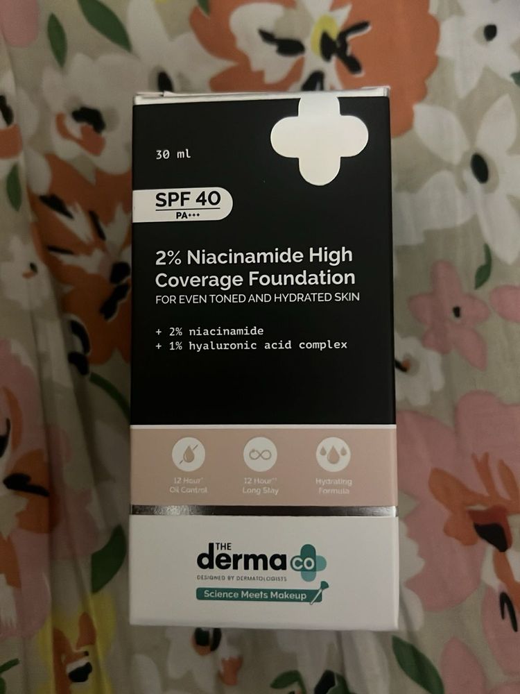 The Derma Co Foundation SPF 40