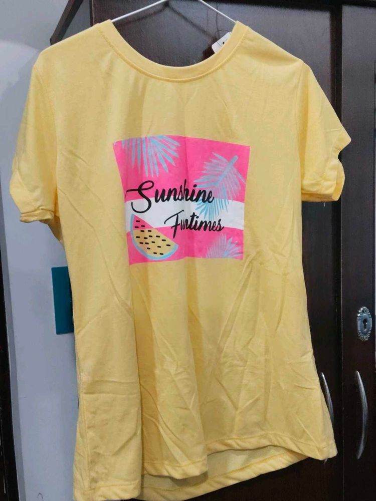 Sunshine Times Yellow Tee