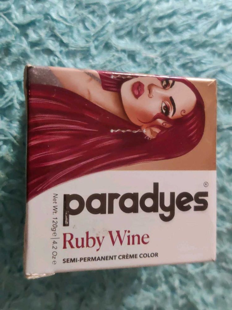 Paradyes Red Wine hair Color