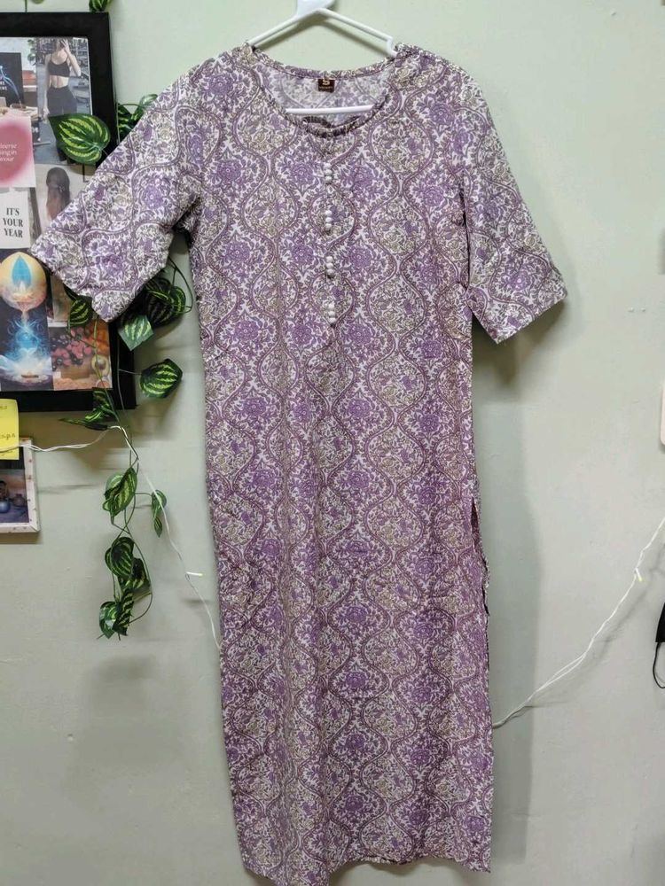 Elegant Printed Kurta