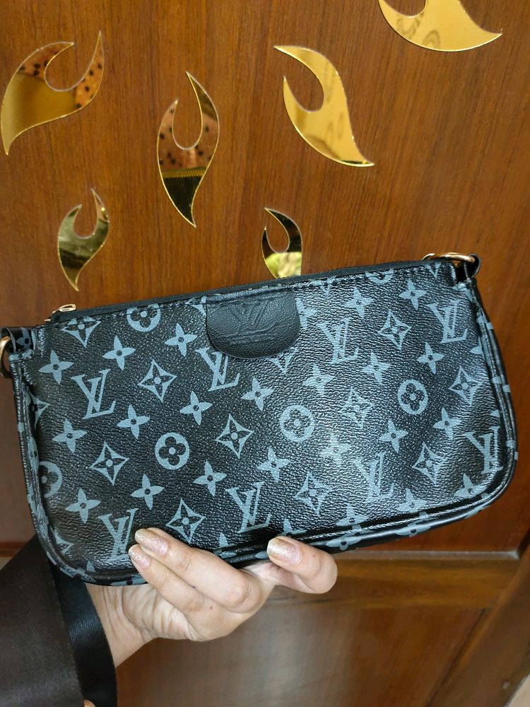Louis Vuitton Bag With Side Pouch